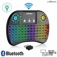 Mini Teclado Bluetooth LED LEY-182 Lehmox